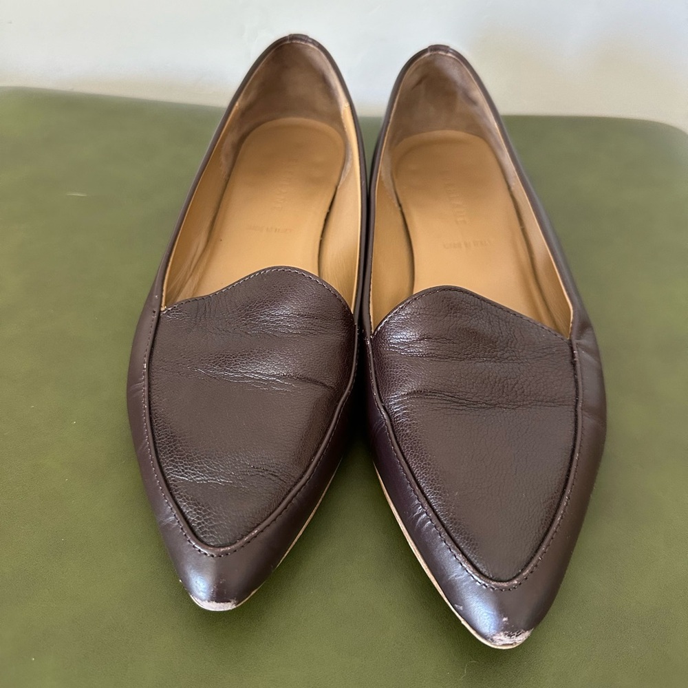 Everlane - The Modern Point - Burgundy Tonal - loafer